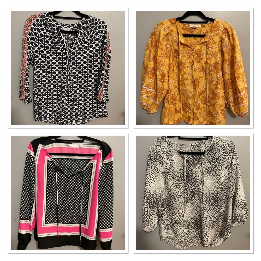 Bundle of 4 blouses